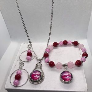 Country Girl Charm Bracelet Set